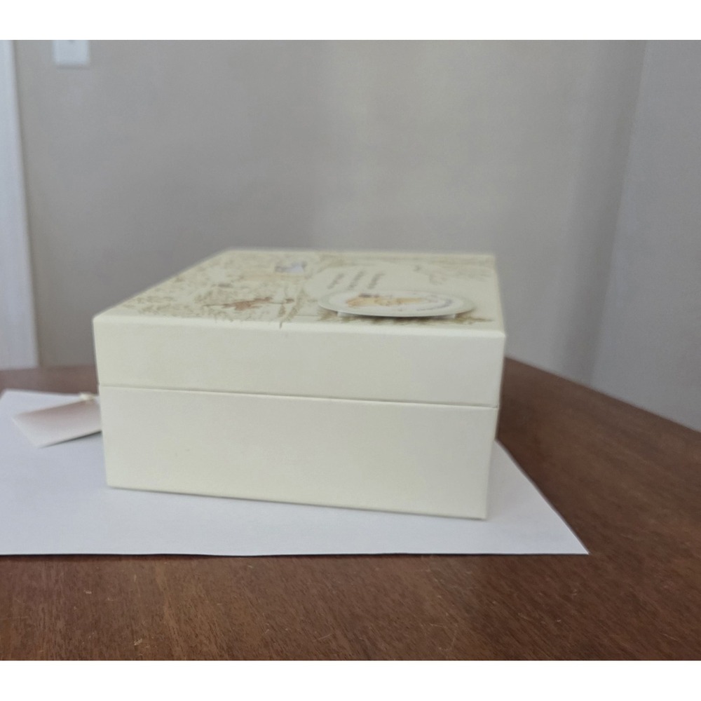 Winnie The Pooh Keepsakes Box Baby Nursery Gift Pale Yellow Newborn - Picture 5 of 16